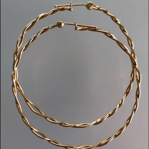 Golden hoops from Barney’s